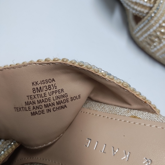 Kelly & Katie Tan Wedge Sandals - Picture 6 of 7